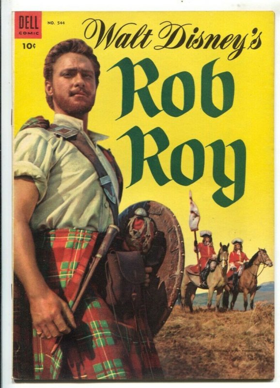 Rob Roy-Four Color Comics #544 1954-Dell-based on Disney film-Richard Todd-ph...