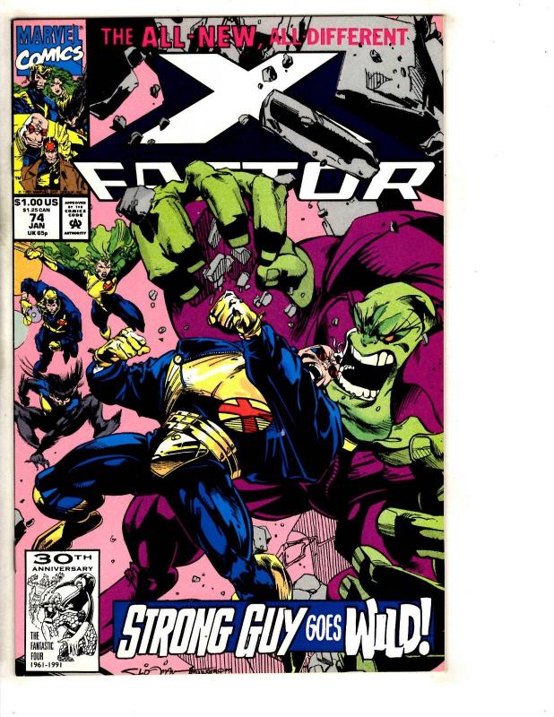 10 X-Factor Marvel Comic Books # 71 72 73 74 75 76 77 78 79 80 X-Men Storm CR53 
