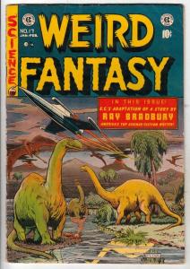 Weird Fantasy 17 Strict (Jan-53) 6.5 FN+ Mid-High-Grade -The Aliens & tons up !