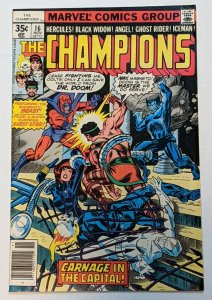 Champions #16 (Nov 1977, Marvel) VF- 7.5 Doctor Doom appearance 