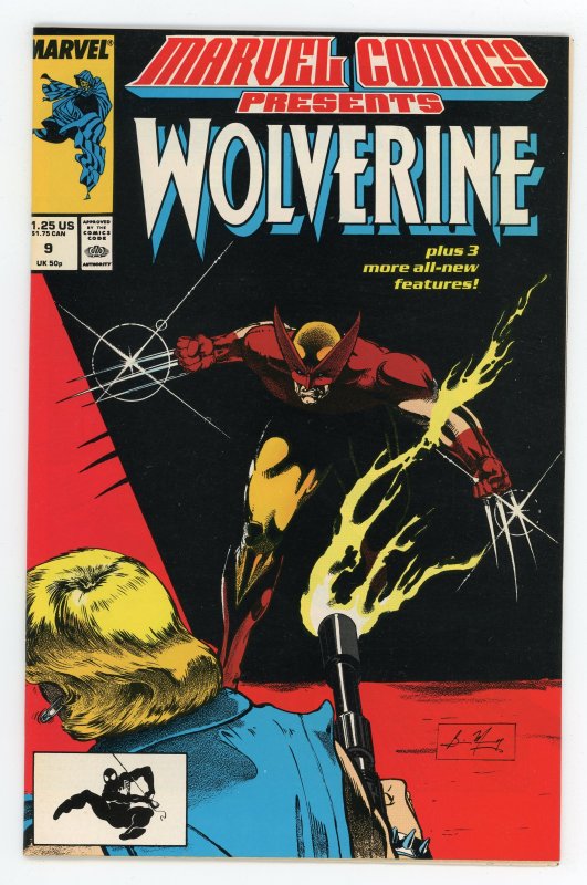 Marvel Comics Presents #9 Chris Claremont Wolverine NM