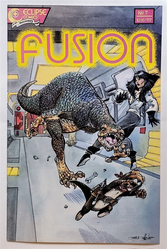 Fusion #7 (Jan 1988, Eclipse) 7.5 VF-  