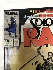 Solomon Kane (1985) # 4 (VF/NM) Canadian Price Variant • CPV • Marvel • Macchio