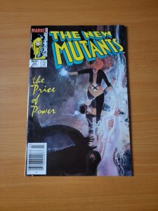 The New Mutants #25 Newsstand MARK JEWELERS Variant ~ NEAR MINT NM ~ 1985 Marvel
