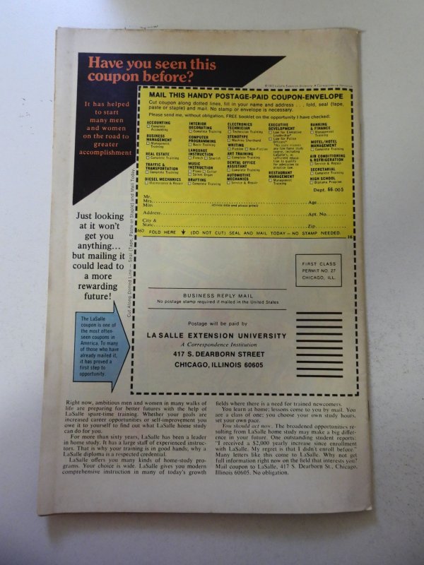 Journey into Mystery #18 (1975) VG+ Condition slight moisture stain bc