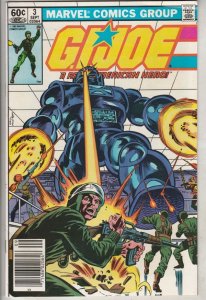 G.I. Joe #3 (Sep-82) VF/NM High-Grade G.I. Joe