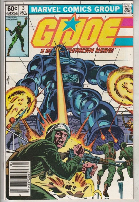 G.I. Joe #3 (Sep-82) VF/NM High-Grade G.I. Joe