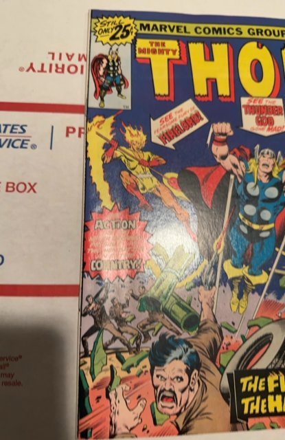 Thor #247 (1976)the flame and the hammer