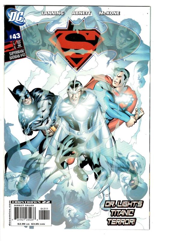 5 Superman/Batman DC Comic Books #41 42 43 44 45 Darkseid Aquaman Dr. Light BH24