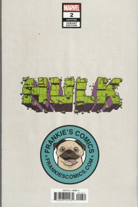 Hulk # 2 Bjorn Barends Frankies Exclusive Cover NM Marvel Donny Cates [I7]