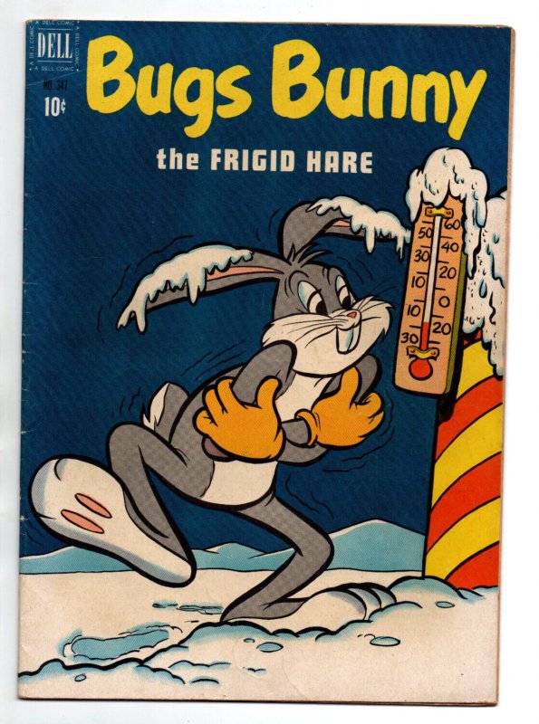 Bugs Bunny #347 - The Frigid Hare - Dell - 1951 - FN