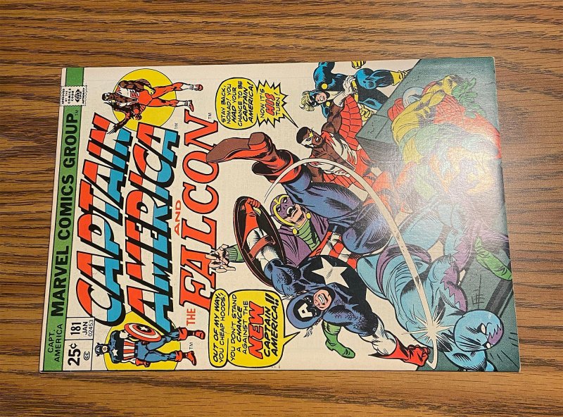Captain America #181 (CGC 9.2 NM /Crack-Out) 2nd Nomad, Gil Kane Cover (1975)