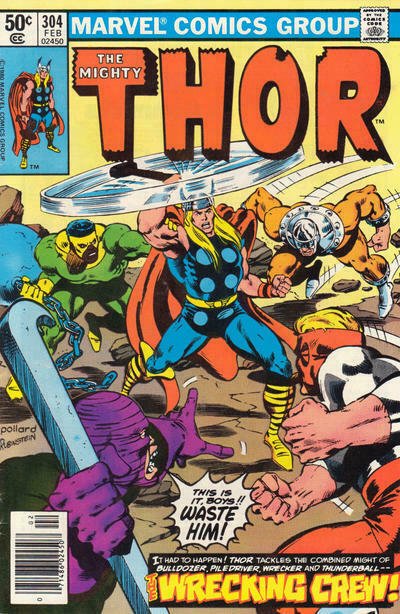 Thor #304 (Newsstand) FN; Marvel | save on shipping - details inside