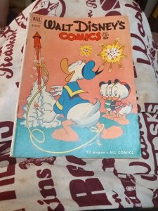 Walt Disney's Comics and Stories Comic Book 1951 #131 Donald Duck Rocket Cover