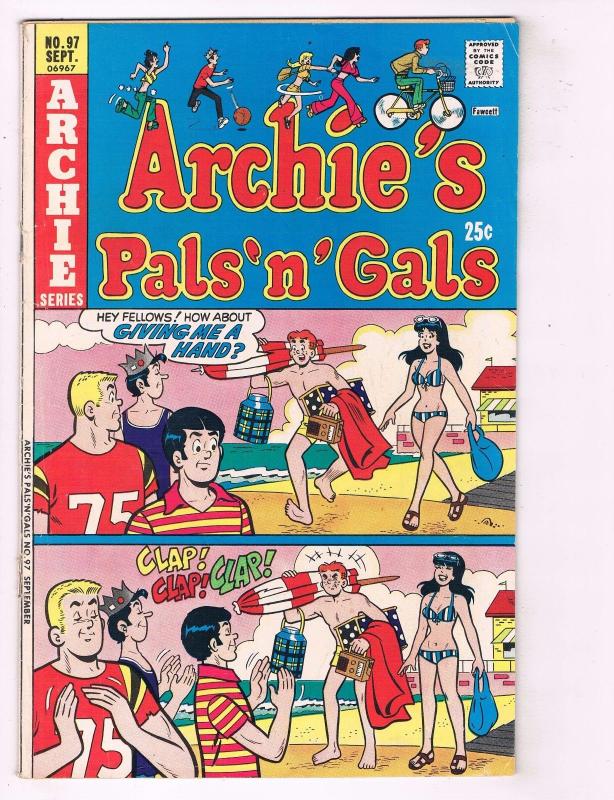 3 Archie Comic Books # 242 + Life With Archie # 161 + Pals N Gals # 97 VG J55