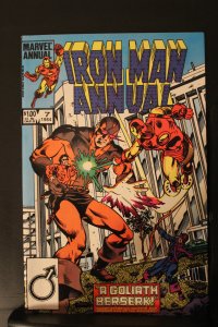 Iron Man Annual #7 (1984) High-Grade NM- 1st Mega-Man Goliath Wow!