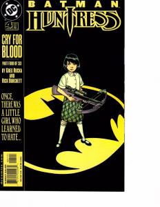 Lot Of 5 Batman Huntress Cry For Blood DC Comic Books # 1 2 3 4 5 Gotham DC3