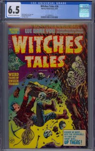 WITCHES TALES #26 CGC 6.5 LEE ELIAS PRE-CODE HORROR