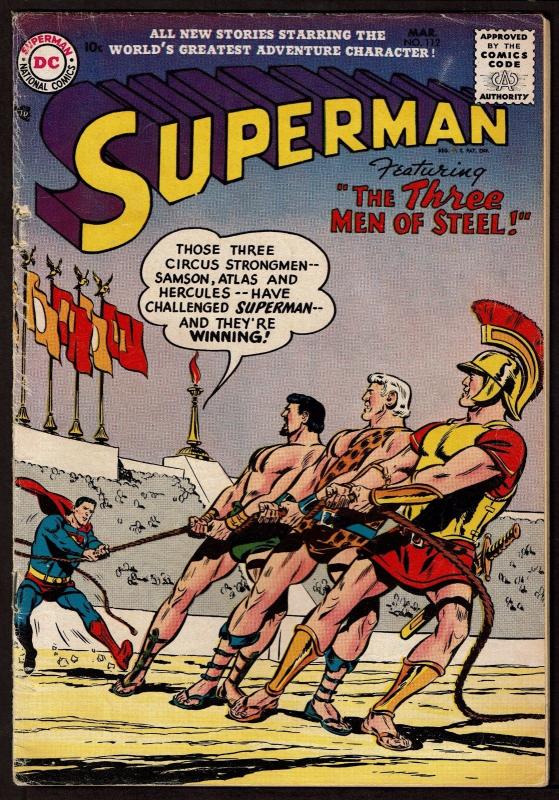 Superman #112 (Mar 1957, DC) VG-