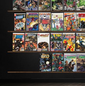 Huge Lot 150+ Comics with Green Lantern, Captain America, Firearm & More!