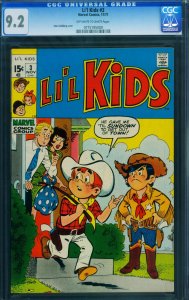 Li'l Kids #3 1971-CGC GRADED 9.2 - Stan Goldberg art- 0775195009