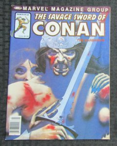 1981 SAVAGE SWORD OF CONAN Magazine #62 FN+ 6.5 John Buscema