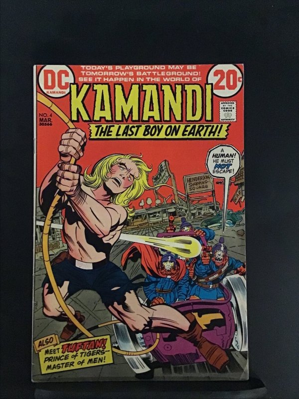 Kamandi, The Last Boy on Earth #4 (1973)
