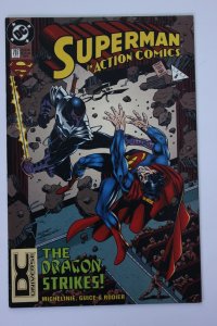 Action Comics #707 (1995) Superman DC Universe Corner Box Variant NM