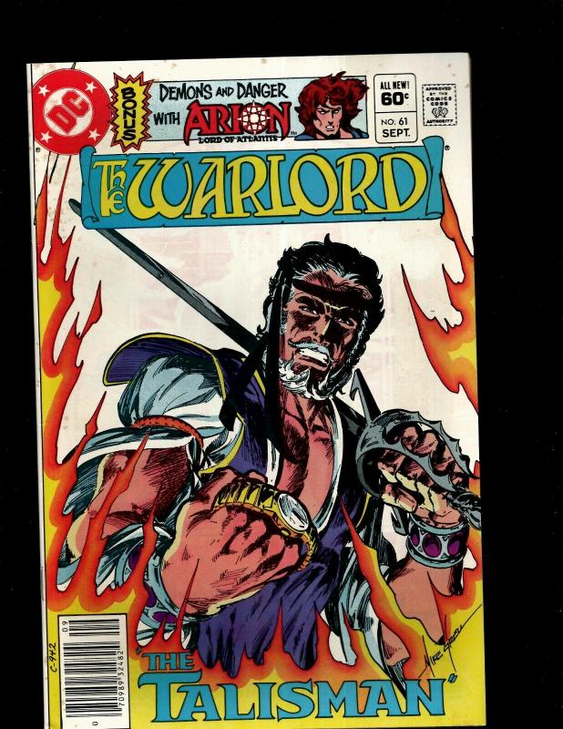 10 The Warlord DC Comic Books #52 53 54 55 56 57 58 59 60 61 JF12