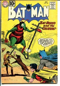 Batman #143 1961-DC-Bat-hound vs The Creature-glossy cover-VG 
