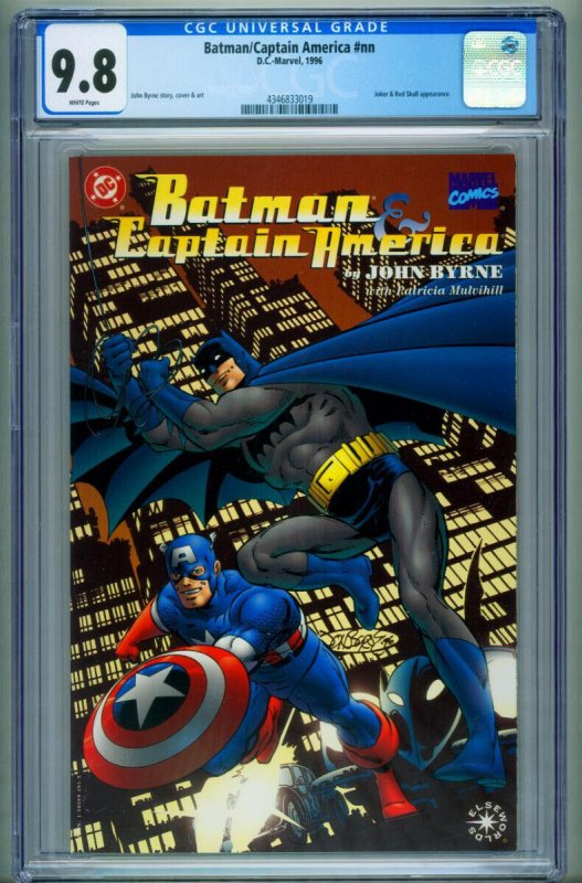 Batman/Captain America 1996 CGC 9.8 Joker/Red Skull comic book DC 4346833019