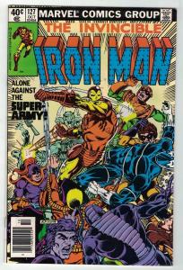 IRON MAN 127 VFNM ALCOHOL crisis Oct. 1979