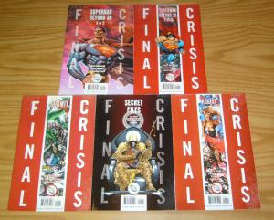 Final Crisis #1-7 VF/NM complete series + superman beyond 3-D 1-2 + (6) more