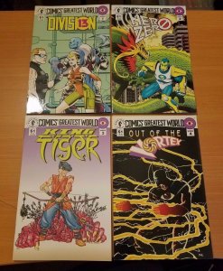 Comics Greatest World Cinnabar Flats 1-4 Complete Set Run! ~ NEAR MINT NM ~ 1993