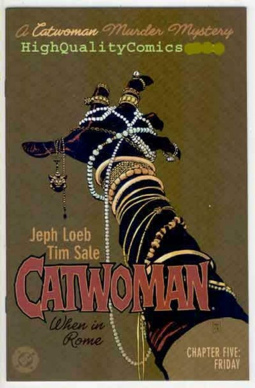 CATWOMAN : WHEN in ROME #1 2 3 4 5 6, NM, Jeph Loeb, Tim Sale, more CW in store
