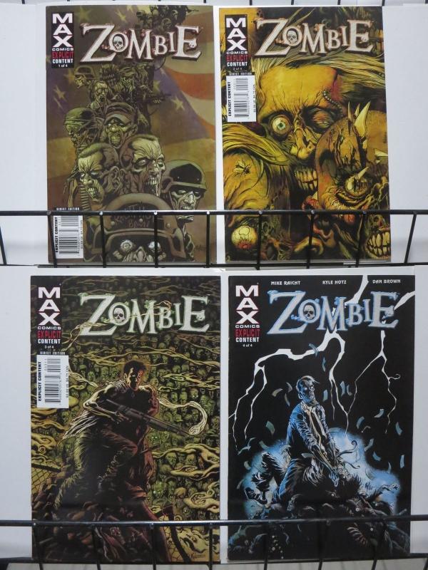 ZOMBIE (2006) 1-4  Simon Garth Lives!  complete story