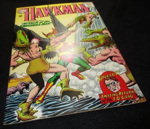 Hawkman #7 - Hawkgirl / Crocodile-Men (DC, 1965) - FN/VF