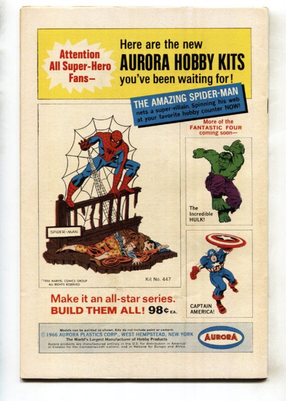 STRANGE TALES #152--comic book--DOCTOR STRANGE--NICK FURY--MARVEL