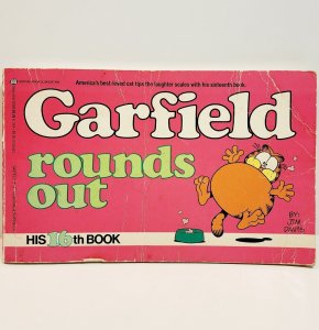1988 Garfield Rounds Out Comic Strip Collection Vintage 1st Edition BCE 