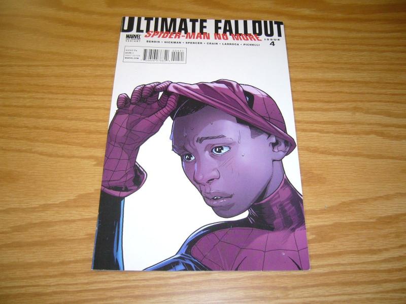 Ultimate Fallout #4 VF/NM miles morales with 2nd print variant - spider-verse