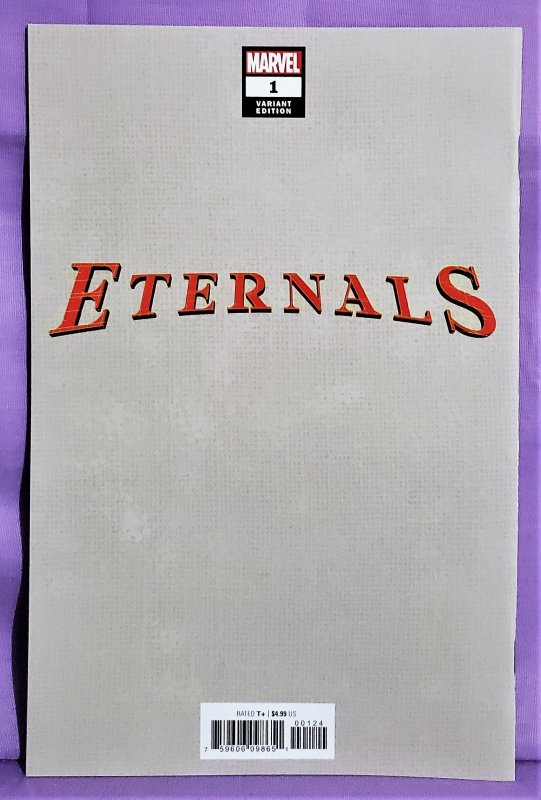 ETERNALS #1 Joe Quesada Variant Cover Kieron Gillen Esad Ribic (Marvel 2021)