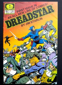 Dreadstar Comic- (Lot of 6bks) - Starlin [KEY] 1st Dreadstar + Two series - VF