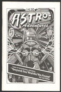 Astro-Adventures #5 1988-Pulp stories by Lin Carter-Carl Jacobi & others-High...