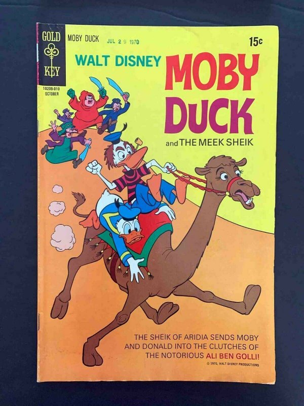 Moby Duck #11 Gold Key Comics 1970 Fn-