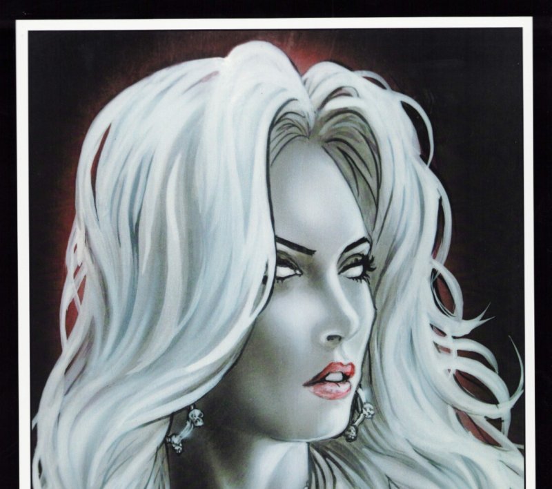 Lady Death 11 x 17 Print w/ 2x Signatures