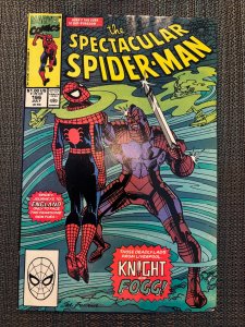 The Spectacular Spider-Man #166 Direct Edition (1990)