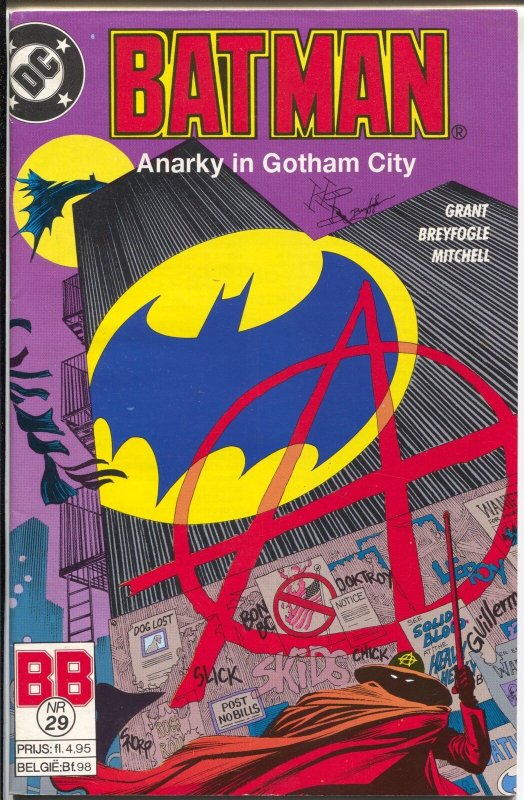 Batman #29 1989-DC-Dutch Edition-Grant-Brey Fogle-Mitchell-VF+