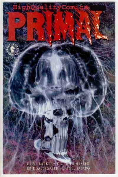 PRIMAL #2, NM, Clive Barker, Chichester, Talaro, more Horror in store