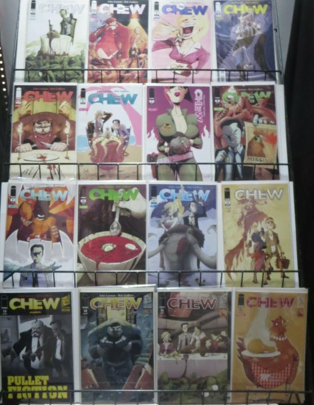 CHEW (Image,2009) #1(4th printing),2-22,27 VF-NM John Layman, Rob Guillory