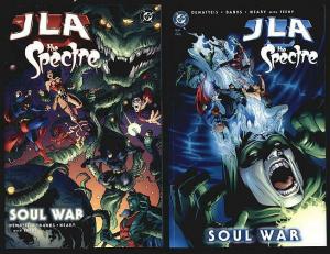 JLA SPECTRE SOUL WAR 1-2(11.90 cover)complete
